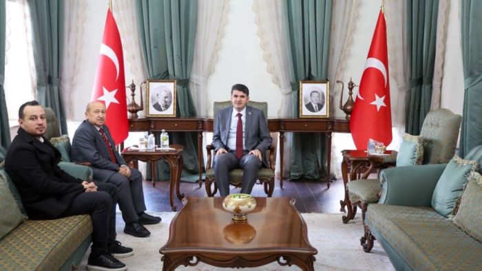 Gaziantep FK Başkanı Memik Yılmaz'dan Vali Kalaylı'yı ziyaret